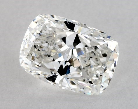GIA 1.50 Carat F-IF Very Good Cut Cushion Modified Diamond